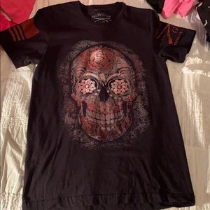 Grunt style sugar skull shirt Clearance